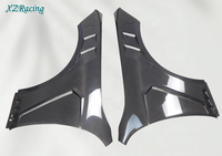 Ailes de voiture en carbone AR, garde-boue pour Mercedes-Benz CLS W257 2017-2023, kits de carrosserie aérodynamiques, pièces automobiles, accessoires de voiture