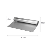 Acier inoxydable Pâtisserie Farine Cutter Pizza Pain Pâte De Coupe Diviseur Grattoir Cortador De Masa Cuisine Outil pour Boulangerie