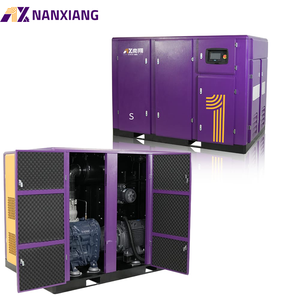 Compresor de Tornillo Rotativo de 75KW 100HP de 2 Etapas para Líneas de Producción Industriales Pesadas. ¿Por Qué Elegir Uno de Dos? - Product Image 6