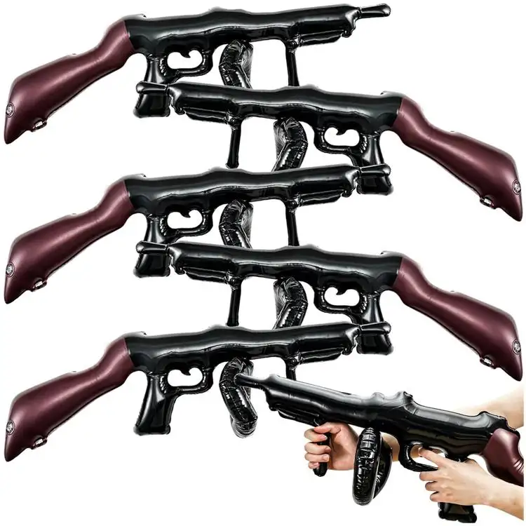 Оптовая продажа пластиковый пистолет игрушка счастливый ребенок игрушечный пистолет ПВХ надувной игрушечный пистолет