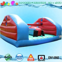 Jeu de combat interactif gonflable, jeu gonflable de sport pour adultes