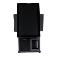 Q57 Pantalla Táctil de 15.6 Pulgadas, Sistema de Punto de Venta (TPV) Inteligente para Supermercados y Restaurantes, Impresora Térmica Integrada de 80 mm