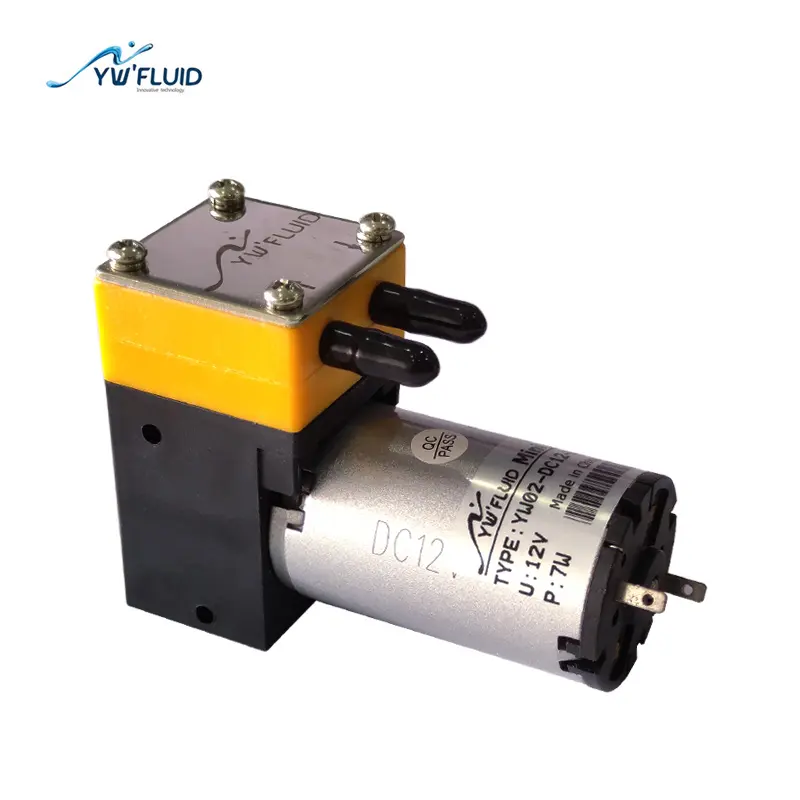 YWfluid 12V 24V Widerstand chemische Inkjet Pumpe mit DC motor verwendet für Textil industrie