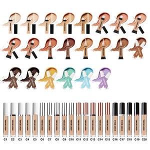 Maquillage naturel couverture complète correcteur <span class=keywords><strong>orange</strong></span> liquide logo personnalisé produits de maquillage haute définition correcteur de sourcils - Product Image 4