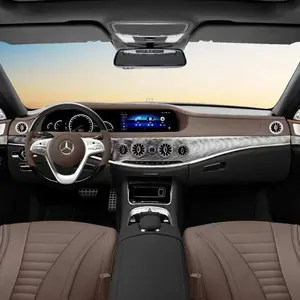 Luxury Customized Color Dashboard Door Panels Car Interior Kit For Mercedes Benz S Class W221 To W222