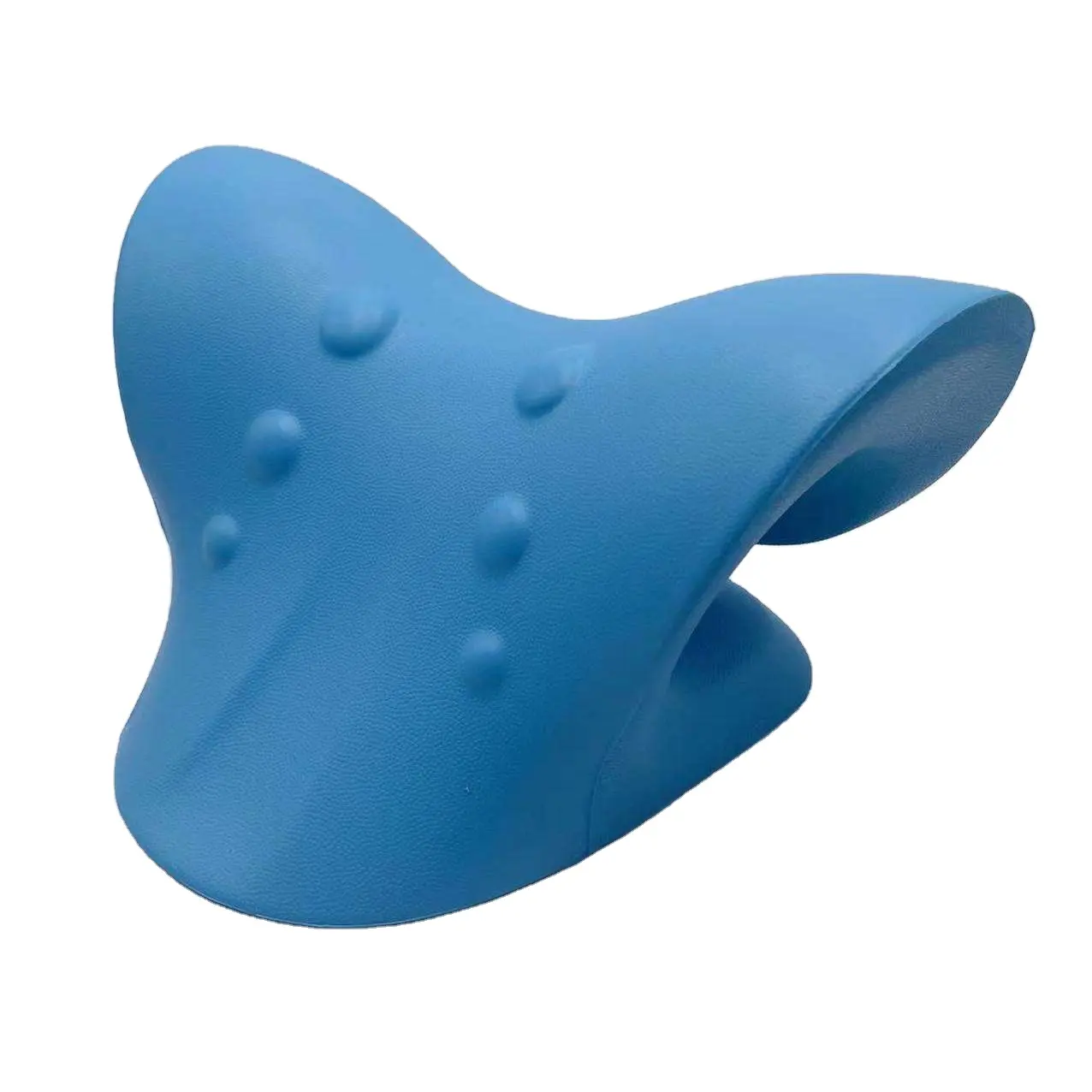 Dispositivo de tracción Cervical de Venta caliente, almohada para aliviar el dolor, relajante para cuello y hombros, almohada camilla para espalda