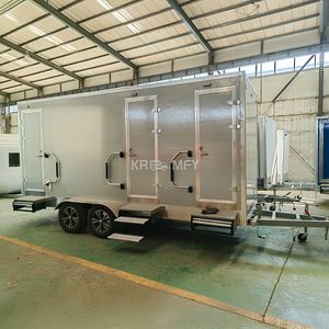 2025 Mobile <b>Portable</b> Outdoor Changing Clothes <b>Shower</b> Container Tent Rv <b>Camping</b> Toilet Bathroom Trailer - Product Image 2