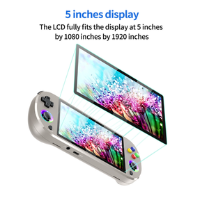 เครื่องเล่นเกมพกพา M22 Pro, เครื่องเล่นเกมเรโทร HD ขนาด 5 นิ้ว, เครื่องเล่นวิดีโอเกมคลาสสิก PS1 โอเพ่นซอร์ส, 64G/128G - Product Image 3