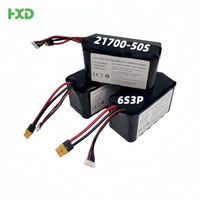 Batterie Lipo pour drone FPV Samsung 21700 6S 15000mAh 6S3P 22.2V 5c/10c Connecteur XT60 1000 Cycles