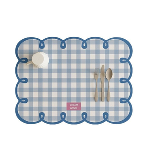 แผ่นรองจานซับน้ำดีเยี่ยม ตัดได้ รูปทรงสี่เหลี่ยม ปลอดสารพิษ ทนความร้อน แผ่นรองแก้วกาแฟน่ารัก ทำจากยาง สำหรับเคาน์เตอร์ครัว โต๊ะบาร์ - Product Image 3