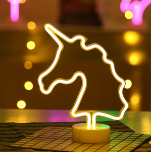 Lampada da Tavolo <span class=keywords><strong>LED</strong></span> Personalizzata a Forma di Cactus e Fenicottero con Alimentazione USB e Batteria - Product Image 5