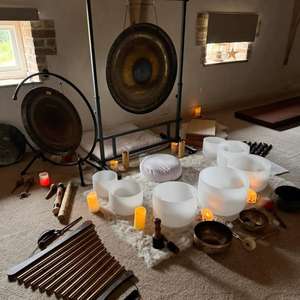 Ensemble de 7 bols Crystal Soul 432 hz Crystal Sound CDEFGAB avec sac et accessoires - Product Image 2