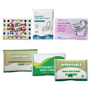 Alfombrilla de inodoro desechable, <span class=keywords><strong>funda</strong></span> de inodoro desechable biodegradable, <span class=keywords><strong>funda</strong></span> de inodoro desechable - Product Image 1