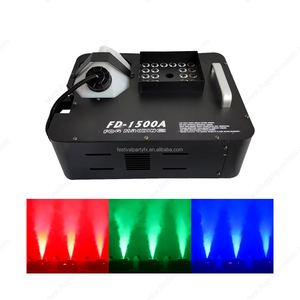 Máquina de humo Vertical 3 en 1 RGB de 1500W con <span class=keywords><strong>emisor</strong></span> de Color blanco nebulizador de 24LED para iluminación de escenario de fiesta de discoteca de boda de Halloween - Product Image 4