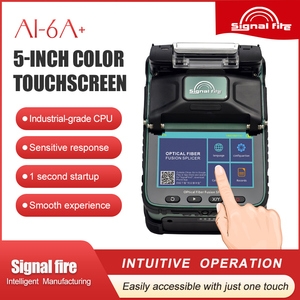 Máquina de Empalme de Fibra Óptica AI-6A de Alta Calidad para Instalación de Cable FTTH, Compatible con Redes 4G, 3G y PoE - Product Image 3