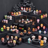 Kawaii Blind Box Figuurtjes Bulk Zeemeermin Capybara Badkatten Fruit Baby Harsen Collectible Cadeau Vending Capsule Speelgoed & Klauwmachine