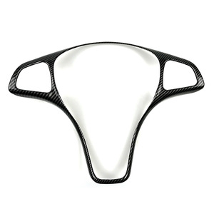 Amp-Z Steering Wheel Trim Strip For Mercedes-Benz A B C E GLA GLC CLA GLE GLS Carbon Fiber Style ABS Material - Product Image 1