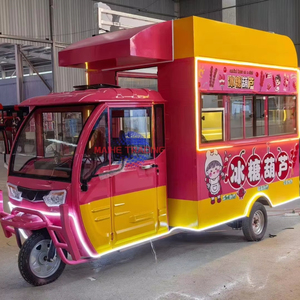 Chariot de vente de hot-dogs, mini-stand de vente rapide de hamburgers, remorque alimentaire mobile, camion de restauration, chariots de vente pour sandwichs - Product Image 5