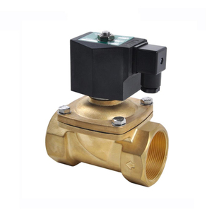 COVNA Mini électrovanne à air en laiton 1/2 pouce 2 voies 12V 24V normalement fermée - Product Image 3
