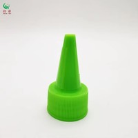 Capuchon d'extrusion en plastique chaud 24/410pp avec vis à nervures deux fois capuchon supérieur 120ml encre pigmentée torsion peut être rempli bouchon de bouteille