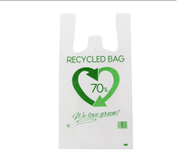 Sacs en T-shirt en gros à bas prix pour les plats à emporter