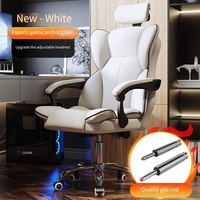 Chaise de Bureau en Cuir Style Sportif pour le Jeu et l'e-Sport