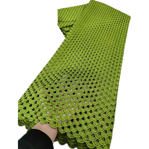 NI.AI Nigerian Guipure Cord Lace <strong>Fabric</strong> 2025 High Quality Pink African <strong>Mesh</strong> Milk Silk Embroidery Lace <strong>Fabric</strong> Women - Product Image 6