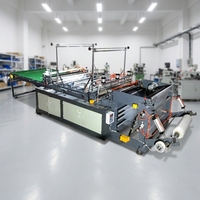 Máquina de fabricación de bolsas de corte en caliente de alta velocidad de 1000 mm para BOPP/OPP con sistema EPC de tensión automática y estructura de acero canalado
