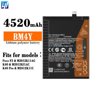 Batteria di Ricambio Originale 4520mAh BM4Y per Xiaomi <span class=keywords><strong>Poco</strong></span> <span class=keywords><strong>F3</strong></span> M2012K11AG K40 M2012KI1AC K40 Pro M2012K11C - Product Image 2