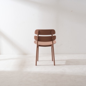 Silla de Plástico <span class=keywords><strong>Polipropileno</strong></span> (PP) Roja, Estilo Nórdico Moderno, para Restaurante, Comedor, Cocina, Cafetería, Tienda, Compra al por Mayor Directo de Fábrica - Product Image 5