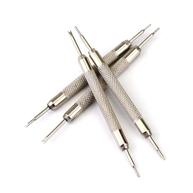 Factory Double-Headed Stainless Steel Watch Band Strap Spring Pin Remover Tool  Watch Repair Tool