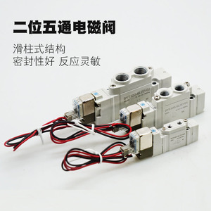 Válvula Solenoide SMC SY3120 5LZD M5, Válvula de Control Neumática, CC 24V, Aire 0-1 MPa, Tipo Piloto - Product Image 5