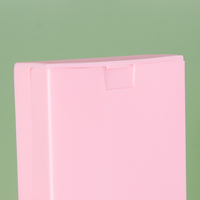 Boîte de rangement multi-usages WEISHENG, boîtes translucides givrées pour pinceaux d'art, design empilable, étuis à crayons en plastique pour l'école