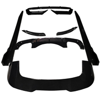 Nouveau kit carrosserie ABS style Black Knight F85 pour X5M avec diffuseur arrière, lèvre avant, jupes latérales et spoiler