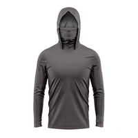 Aangepaste Upf 50 + Vissen Hoodie Shirt Voor Mannen En Vrouwen Ademend Lange Mouw Vissen Wandelen Shirt