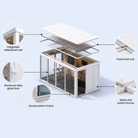 Structure modulaire polyvalente pour les améliorations résidentielles, les projets hôteliers et le développement de propriétés privées