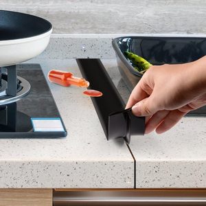 Silicone Stove <b>Gap</b> Covers Oven <b>Gap</b> Fillers Seals <b>Gaps</b> Between Stove and Countertop - Product Image 6