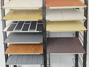 20mm 25mm 30mm Outdoor Wall <strong>Sandwich</strong> <strong>Panels</strong> Decorative Carved <strong>Panels</strong> Fireproof Metal Carved <strong>Panels</strong> for Walls and <strong>Roofs</strong> - Product Image 6