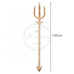 Réplica de Arma de la Liga de la Justicia Dorada de 100 cm, Espuma de PU, Tridente de Aquaman, Juguete - Product Image 2