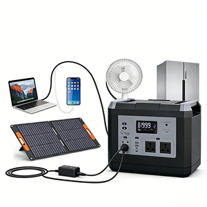 Générateur d'énergie solaire de haute qualité 3000W, grande capacité, contrôleur MPPT, étanche, station d'alimentation portable, AC DC, onde sinusoïdale pure pour voiture - Product Image 2