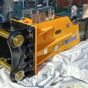 SOOSAN SB70 TIPO DE CAJA Martillo hidráulico disponible características estándar manguera de cincel Caja de Herramientas cilindro de nitrógeno doce meses de garantía - Product Image 1