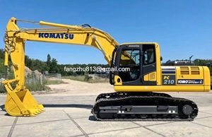 Utilisé pour l'excavatrice sur chenilles PC210-7 importée du Japon, 21 tonnes, avec moteur et propulseur haute performance - Product Image 2