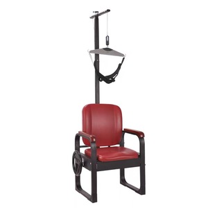 KS Cervical <b>Traction</b> Chair Electric <b>Neck</b> Support Red Comfortable Massage Health Chair For Home Use - Product Image 1