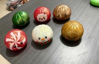 MuNi Nouveaux Boulettes de Noël Surprise de Noël Anti-stress Matériau TPR Modèle à pincer amusant Jouet Boîte Mystère pour Jeunes