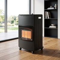 Chauffage d'appoint au propane pliable, portable et mobile, à trois niveaux de puissance, pour usage domestique et en appartement