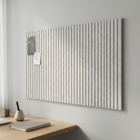 Fabricant en gros de panneaux muraux multifonctionnels en liège et feutre, carrés, 48x24 pouces, épaisseur personnalisée, pour décoration artistique et messages