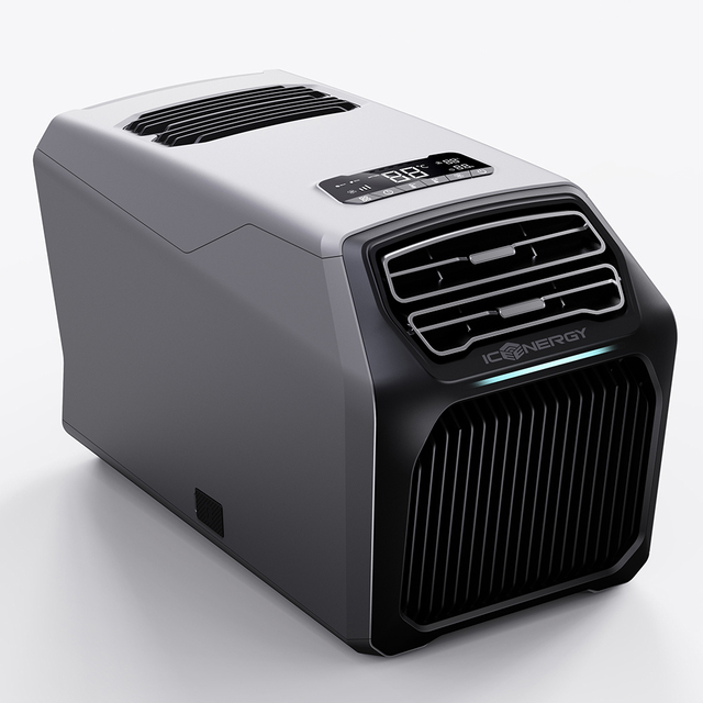 IOG-3 New Mini Portable Air Conditioner AC DC Powered for Car RV Household and Garage Use Electric Power Source