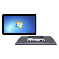 Écran tactile industriel capacitif/résistif de 10,4 à 32 pouces, intégré/avec support VESA/cadre ouvert, moniteur LCD/LED