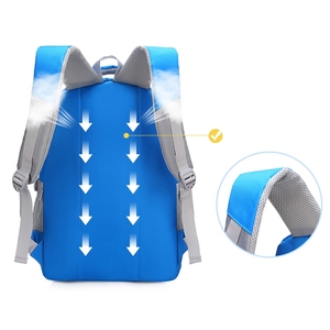 2019 nuevos modelos primaria bolso de escuela de Nylon escuela mochila bolsas para niños de logotipo personalizado - Product Image 5