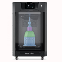 FLASHFORGE grosir Guider 3 Ultra tercepat 500mm/S High-Speed Core-XY ukuran cetak besar 330*330*600mm industri FDM pencetak 3D
